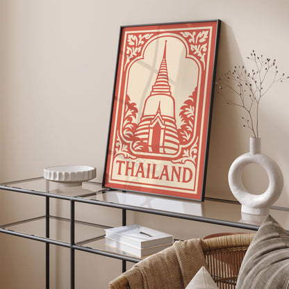 Thailand Travel Poster