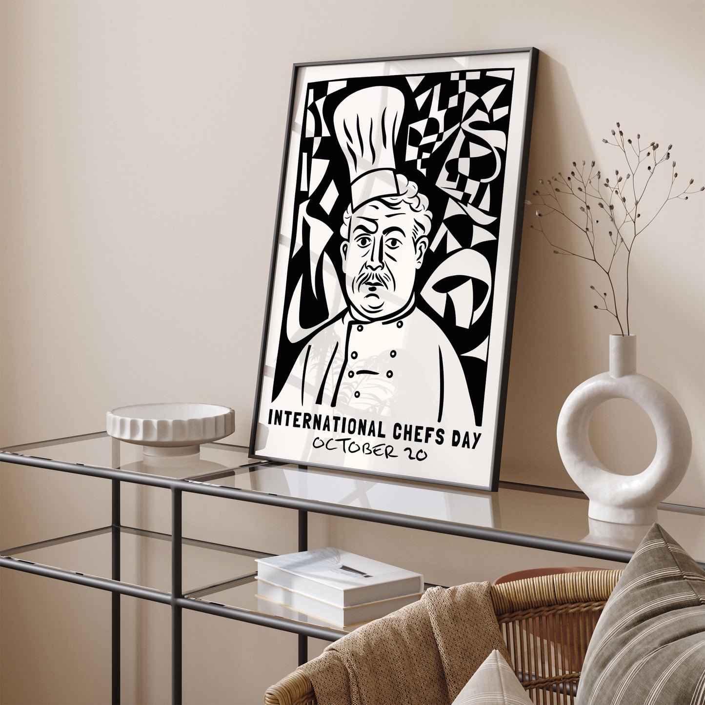 Celebrating International Chefs Day Art Print