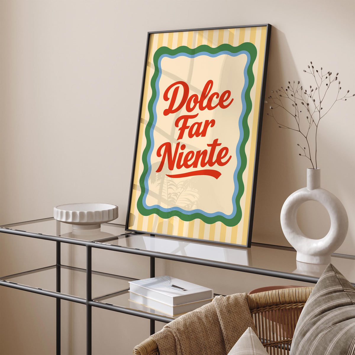 Dolce Far Niente Italian Quote Poster
