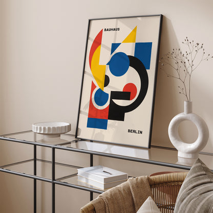 Bauhaus Berlin - Abstract Shapes Poster