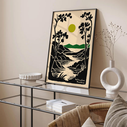 Adirondack Mountains Travel Poster