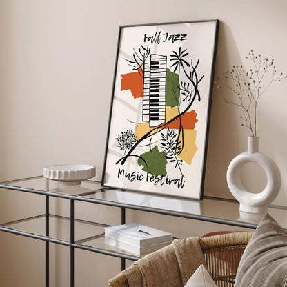 Fall Jazz Music Festival NYC Poster