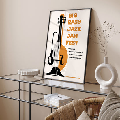 Big Easy Jazz Jam Fest Poster