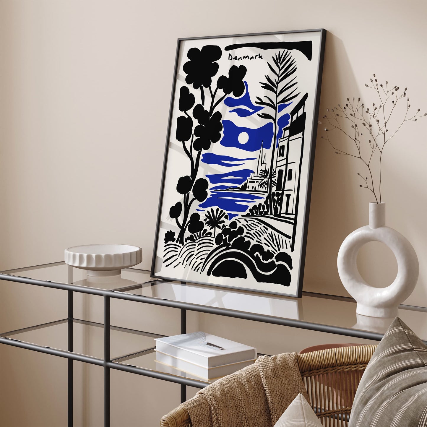 Denmark Cityscape Landscape Poster 2026