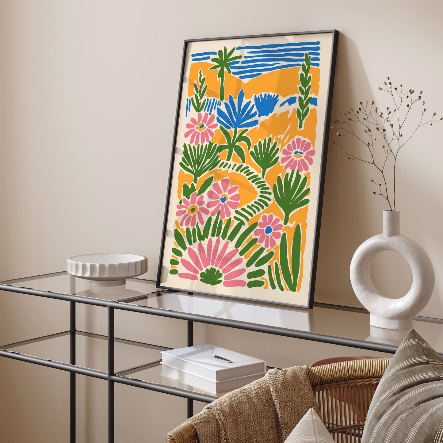 Colorful Texas Landscape Poster