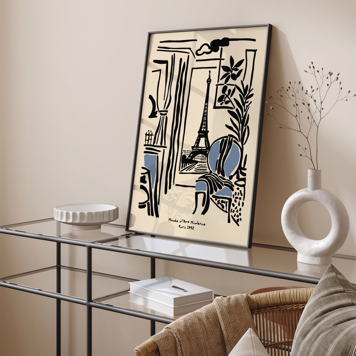 Paris Exhibition Vintage Poster