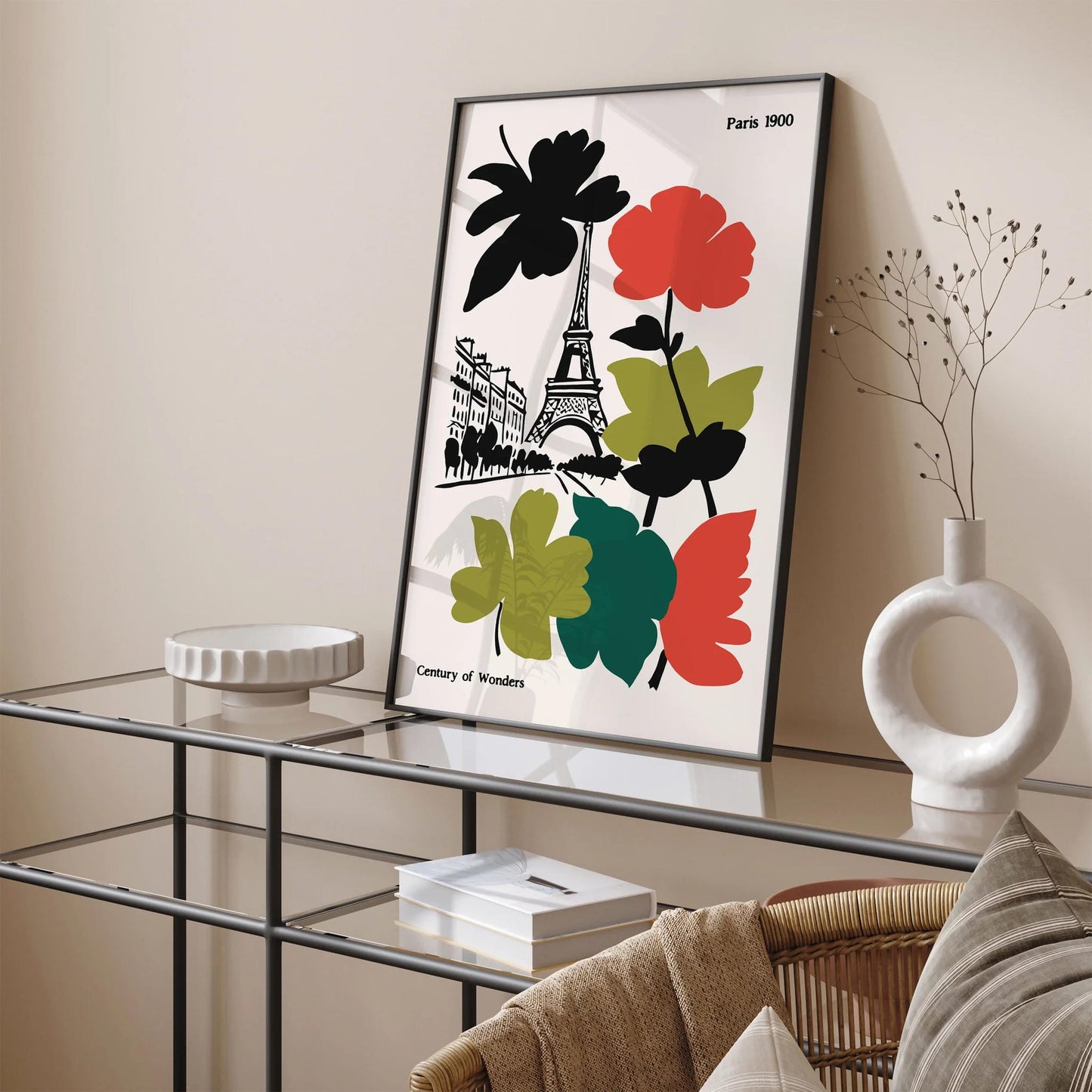 Century of Wonders Paris 1900 Exhibtion Print