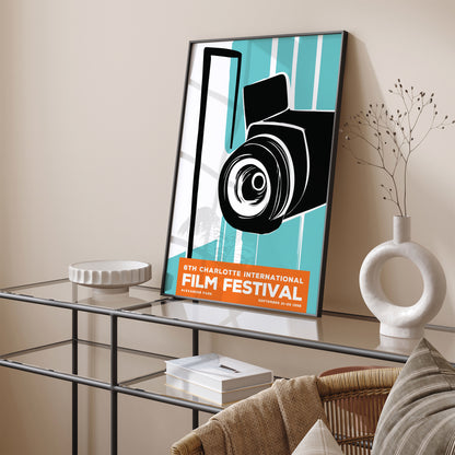 Charlotte Film Festival Retro Poster