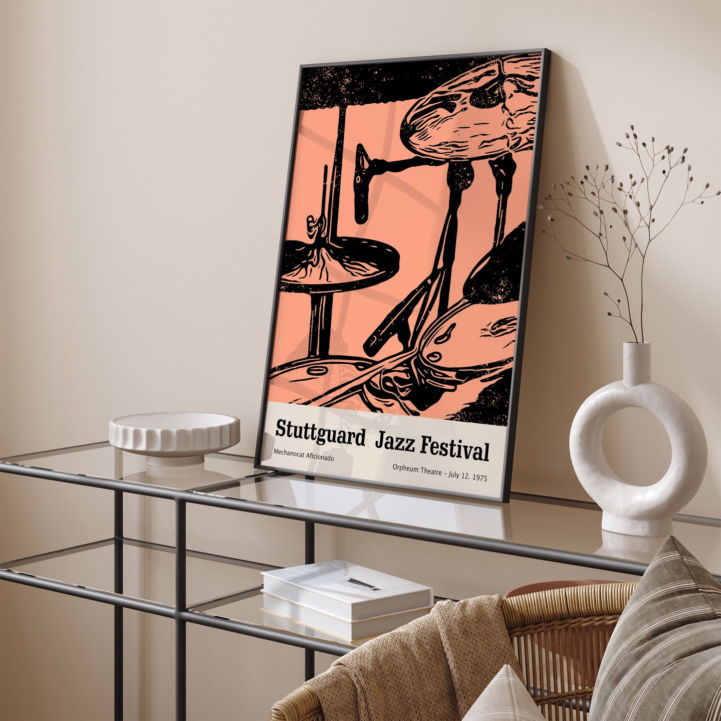 Stuttguard Jazz Festival 1975 Poster