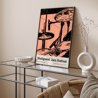 Stuttguard Jazz Festival 1975 Poster