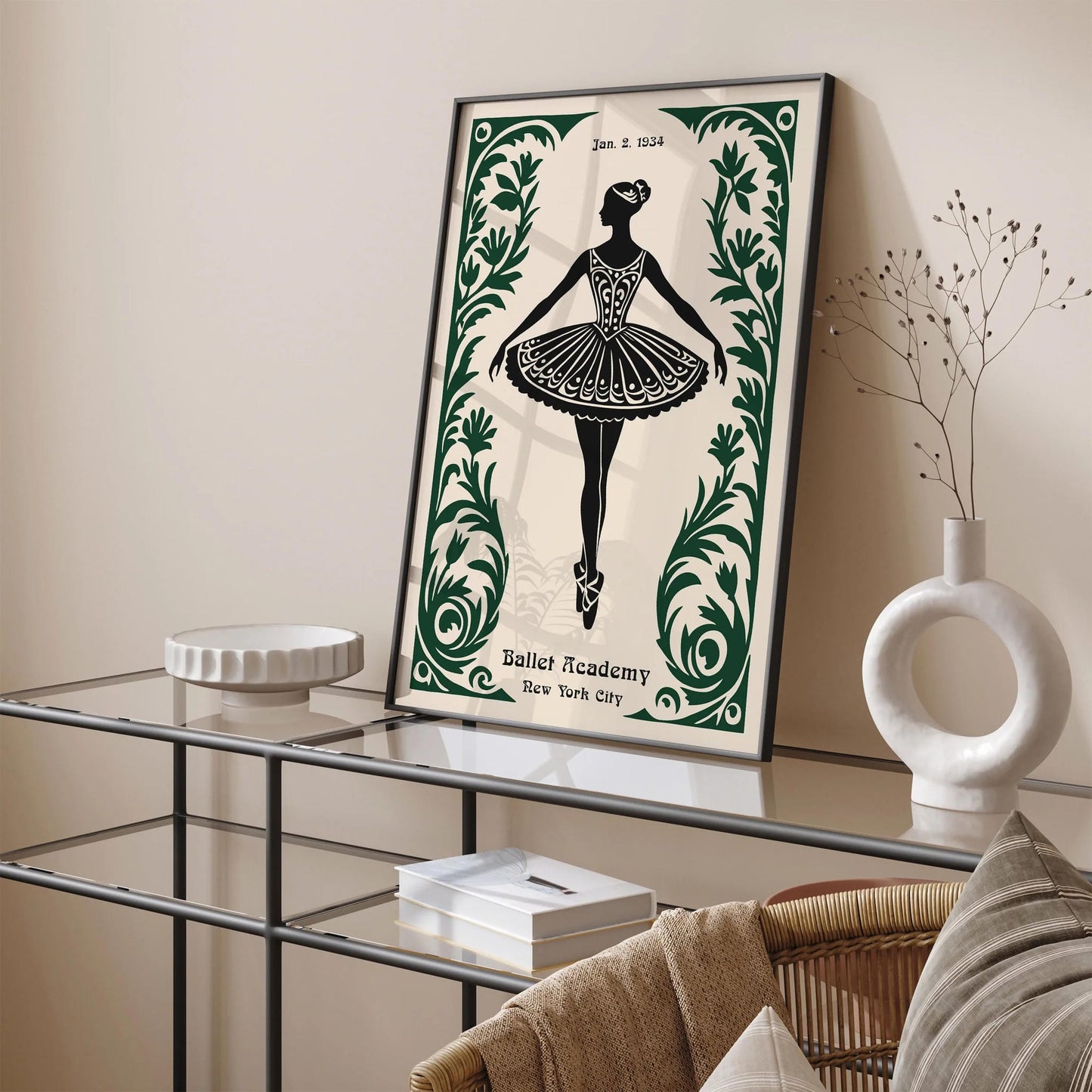 NYC Ballet Academy Homage to George Balanchine Poster
