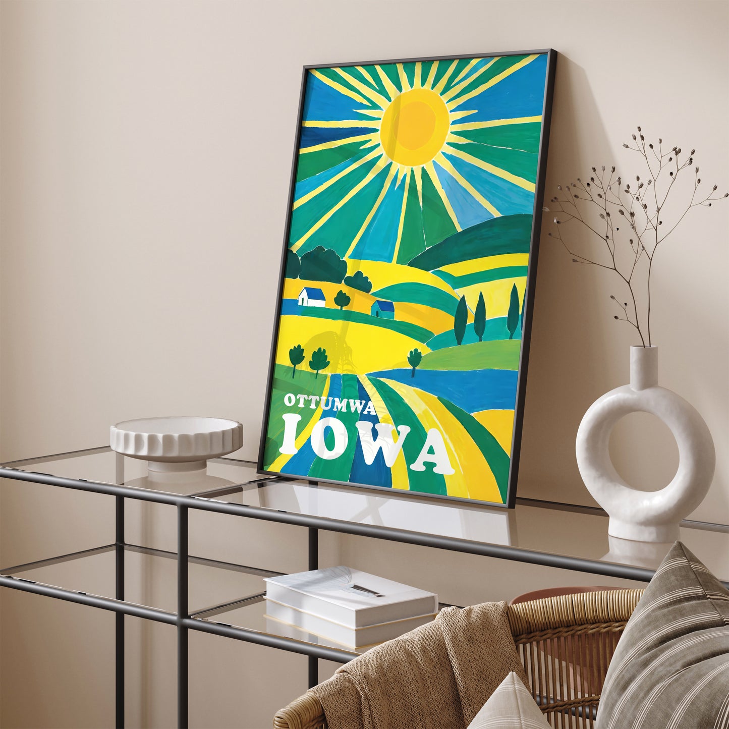 Scenic Iowa Poster for Your Wall