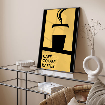 Minimalist Coffee Poster Print