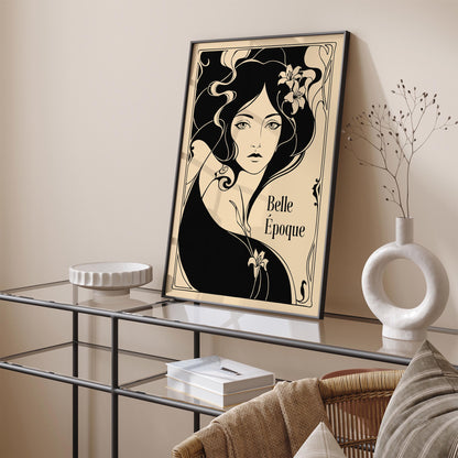 Art Nouveau Woman Poster