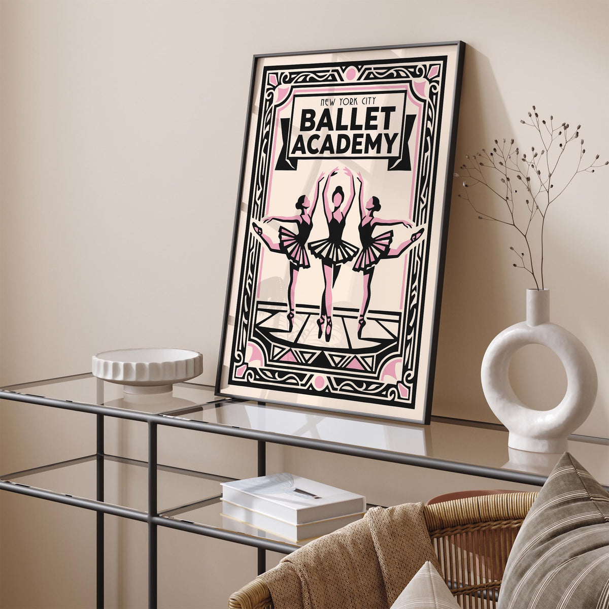 New York City Ballet Academy Poster