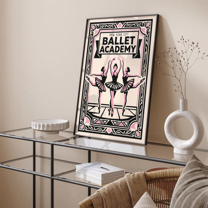New York City Ballet Academy Poster