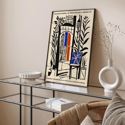 Arts Décoratifs Paris Modern Exhibition Poster
