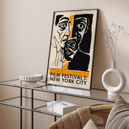 New York City Film Festival Art Print