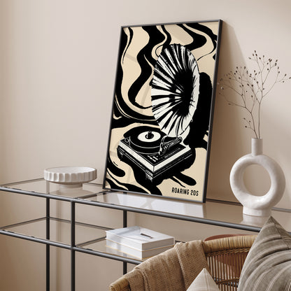 Roaring 20s Jazz Music Poster