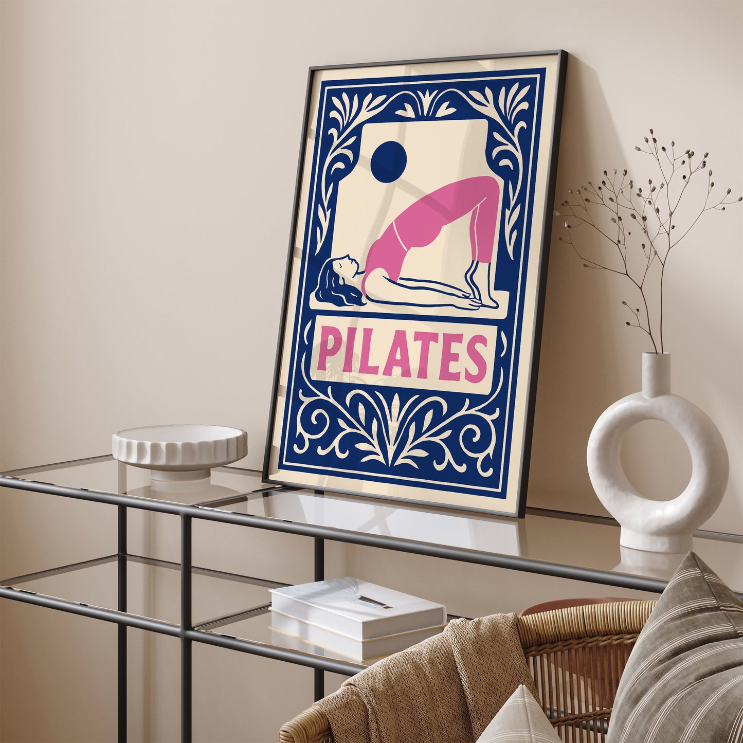 Pilates Wall Art Print 2026