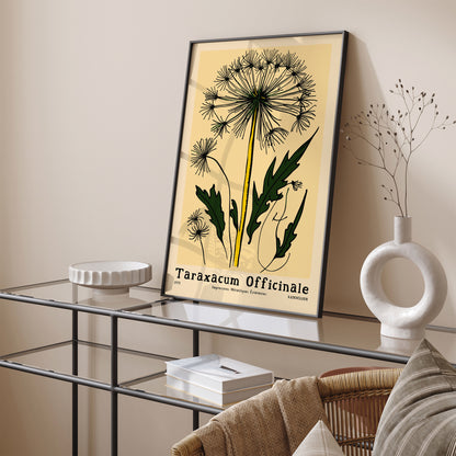 Dancelion - Retro Botanical Art Prints