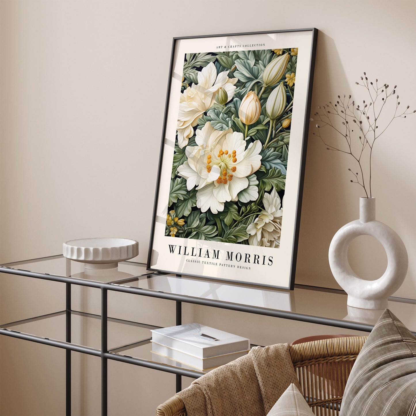 William Morris Floral Giclee Print