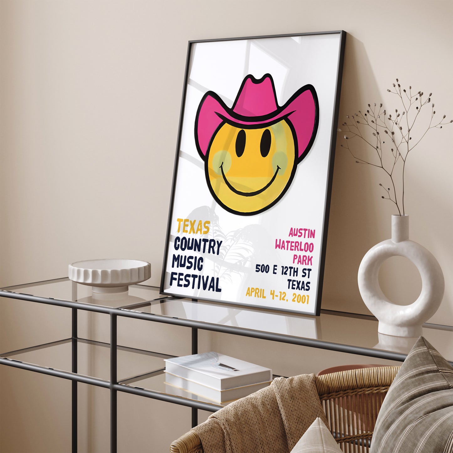 Texas Country Music Festival Poster