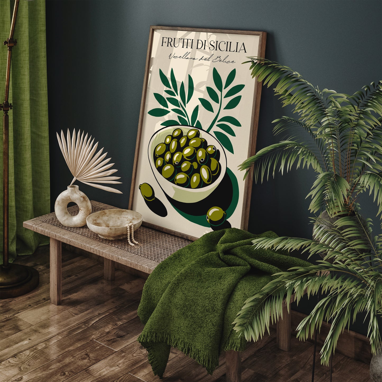 Nocellara del Belice Olives Art Print