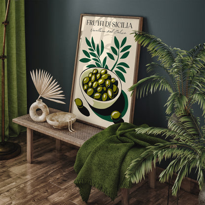 Nocellara del Belice Olives Art Print