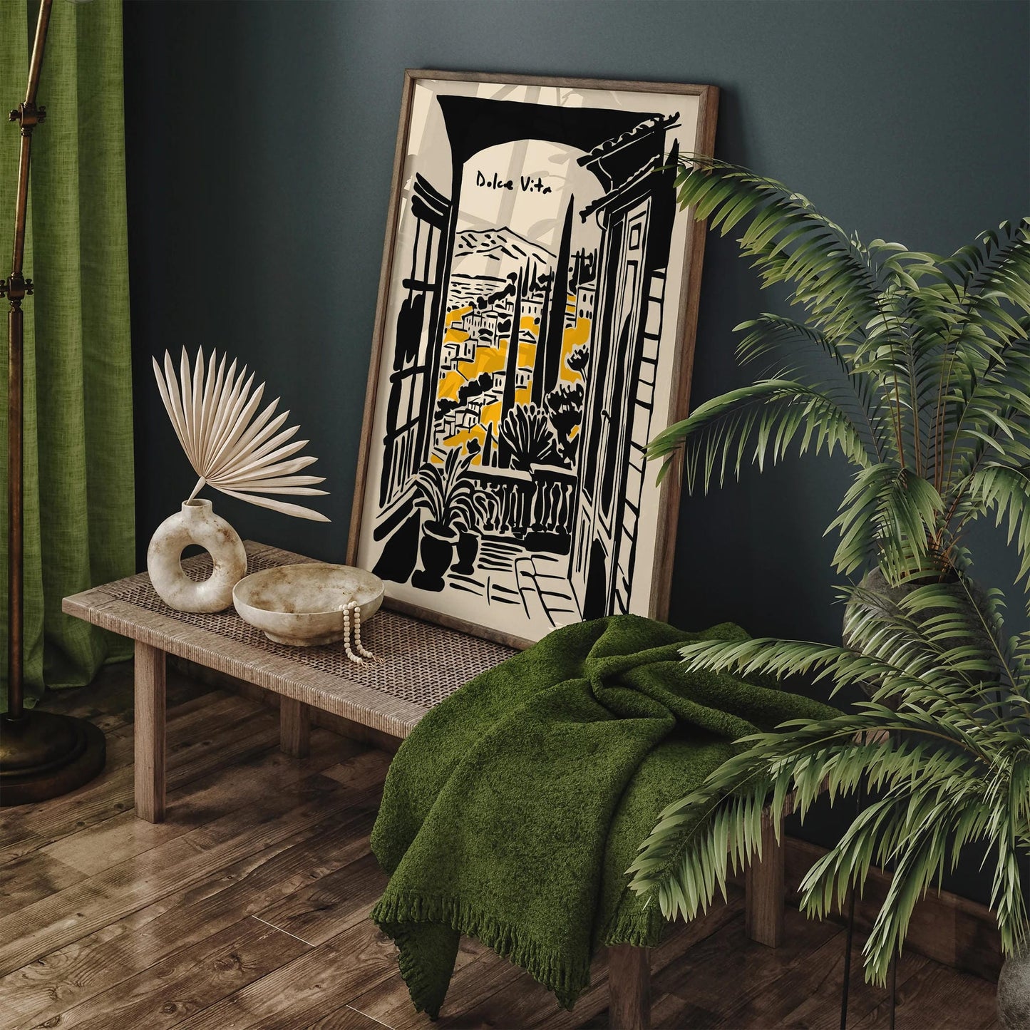 Dolce Vita Italian Scenic Art Print 2025