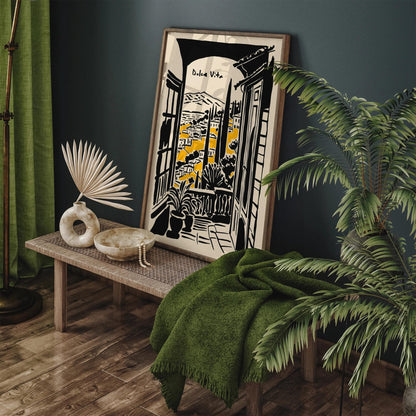 Dolce Vita Italian Scenic Art Print 2025