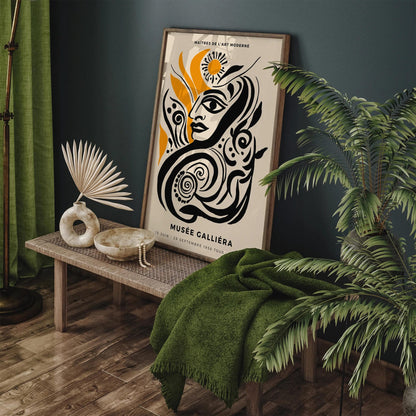 Modern Exhibition Art Print