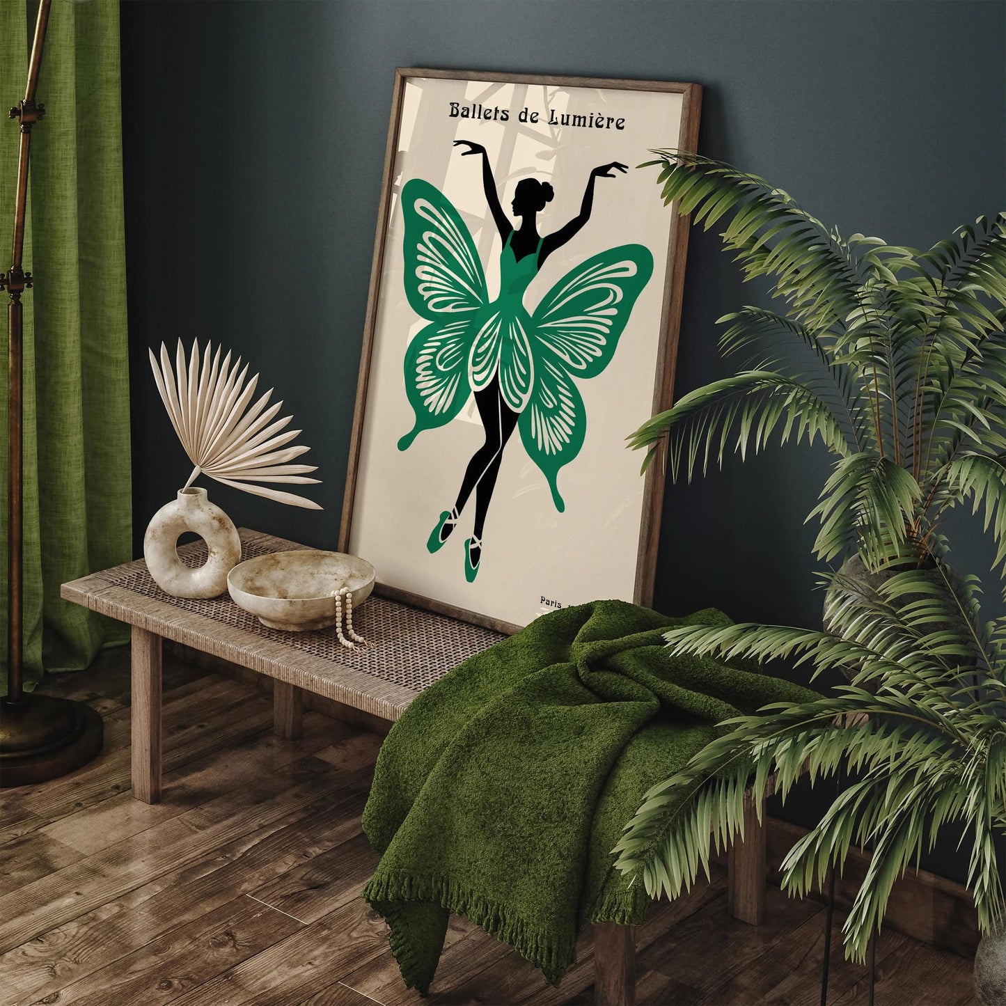 Ballets de Lumière Paris 1992 Music Print