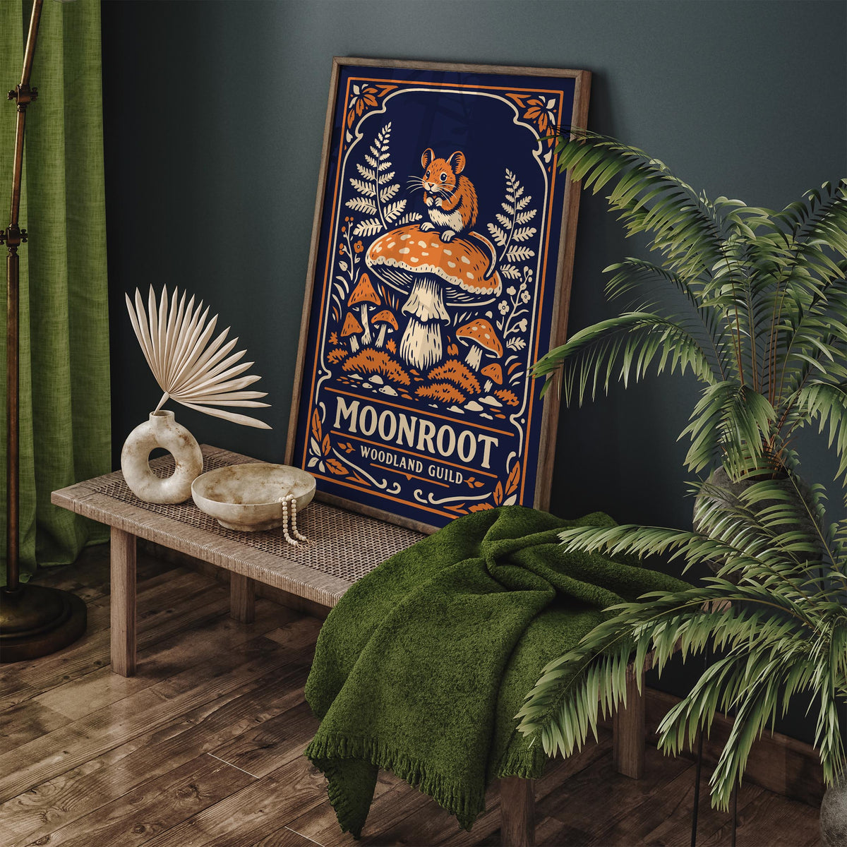 Moonroot Woodland Guild Poster
