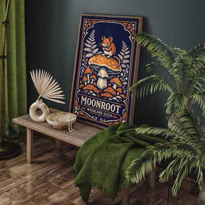 Moonroot Woodland Guild Poster
