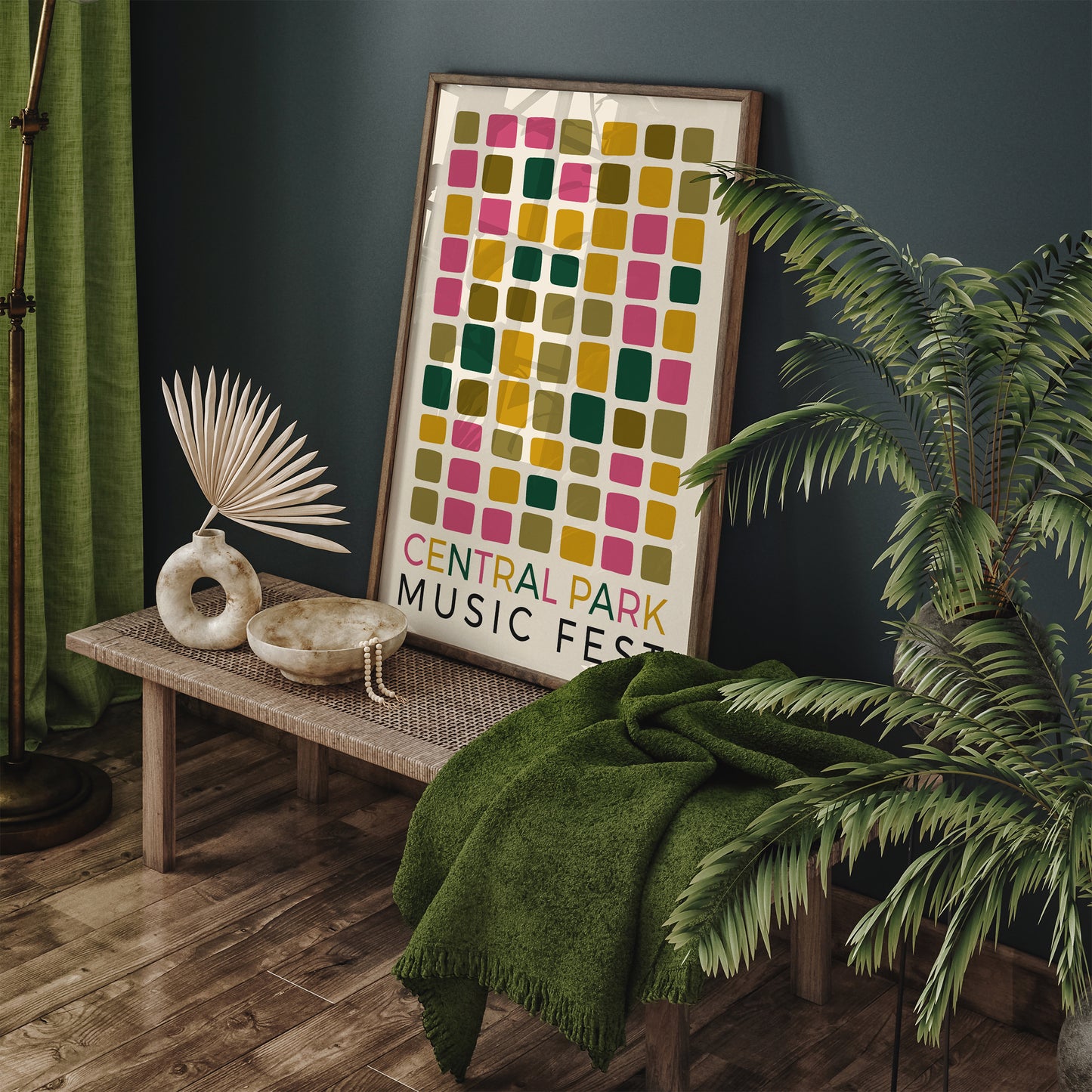 NYC Central Park Music Festival Poster