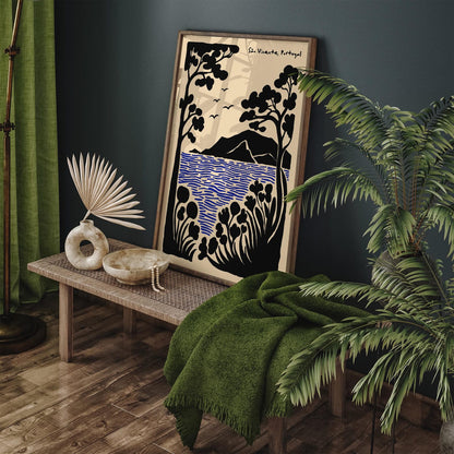 Sao Vicente Portugal Landscape Poster