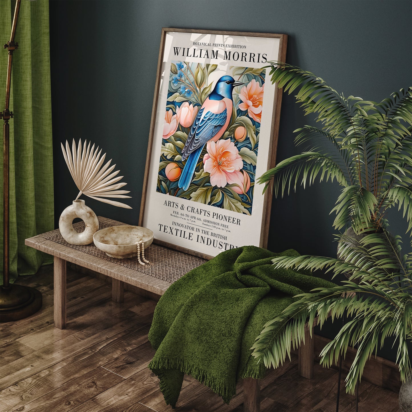 Artisan Botany William Morris Poster