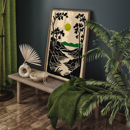 Adirondack Mountains Travel Poster