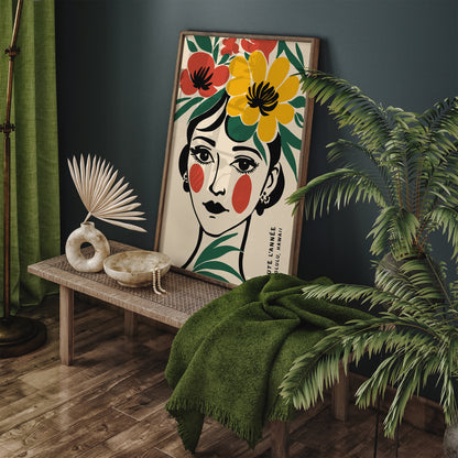 Hawaiian Beauty Poster