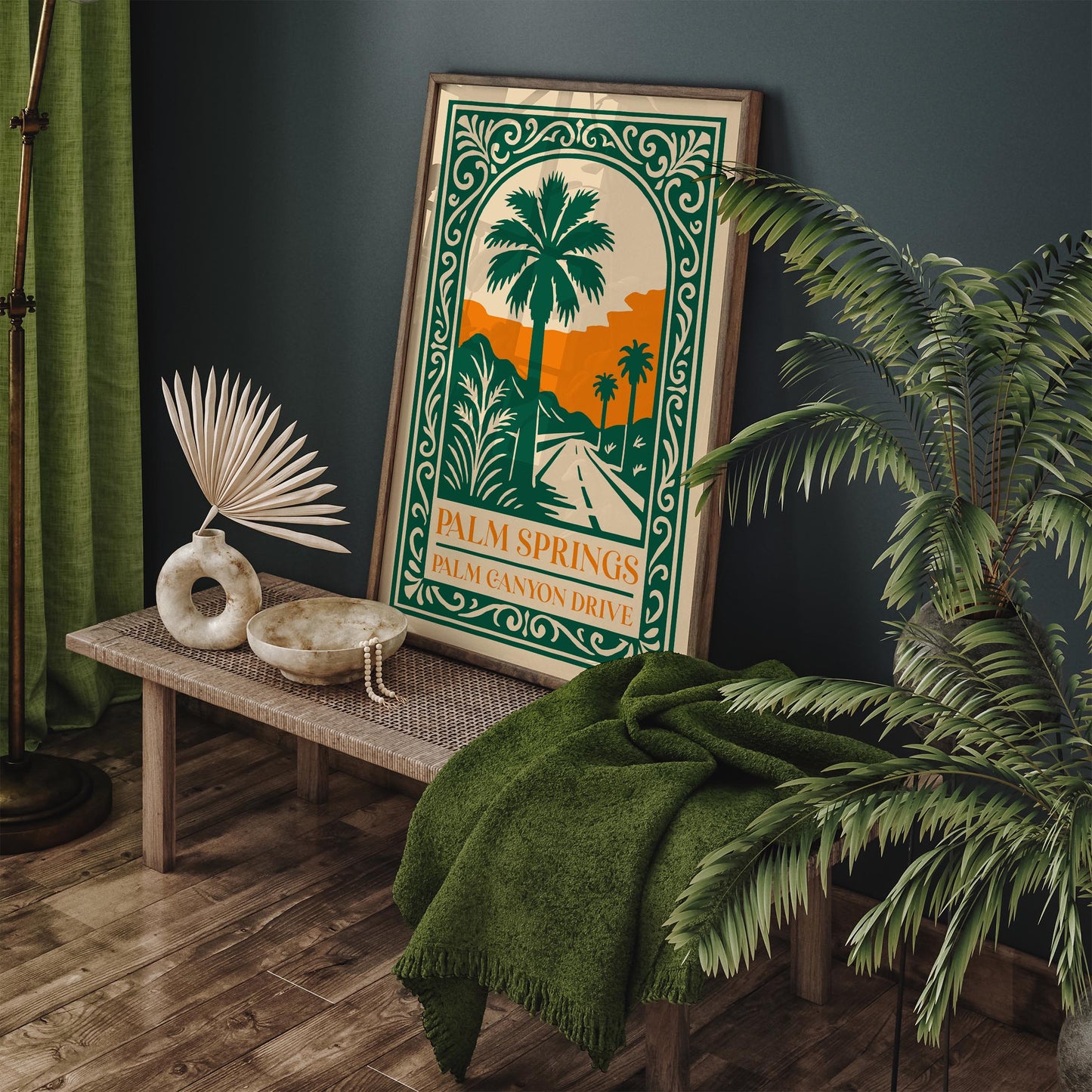 Palm Springs Palm Canyon Drive Poster