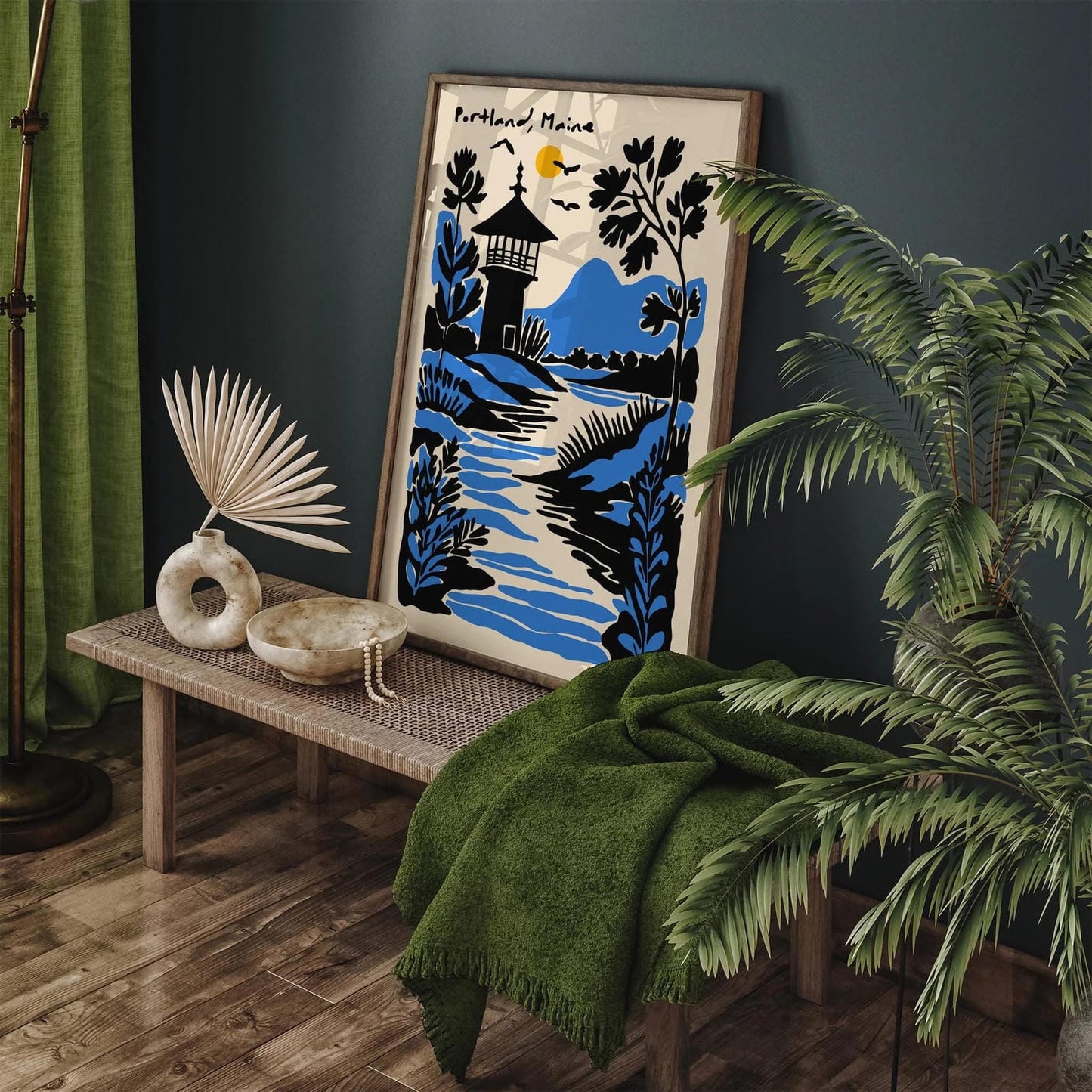 Portland, Maine Travel Art Print