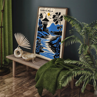 Portland, Maine Travel Art Print