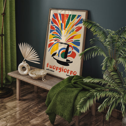 Buongiorno Italian Poster