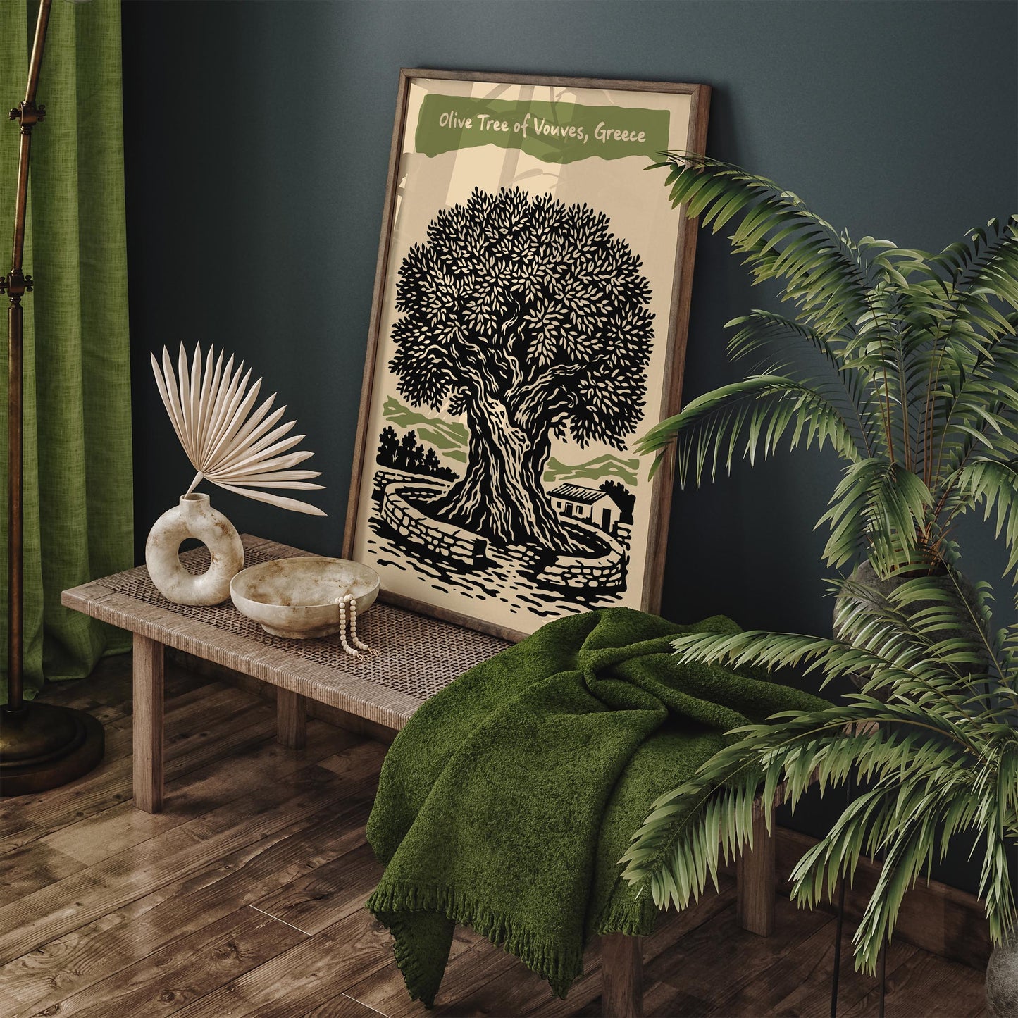 Olive Tree of Vouves Poster