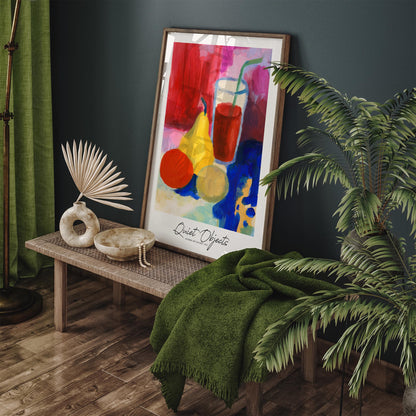 Quiet Object Poster - Modern Exhibition Art Print
