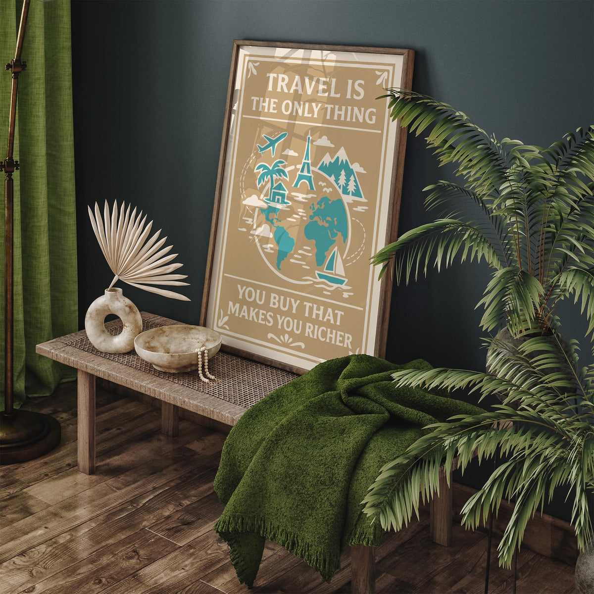 Travel Quote Poster
