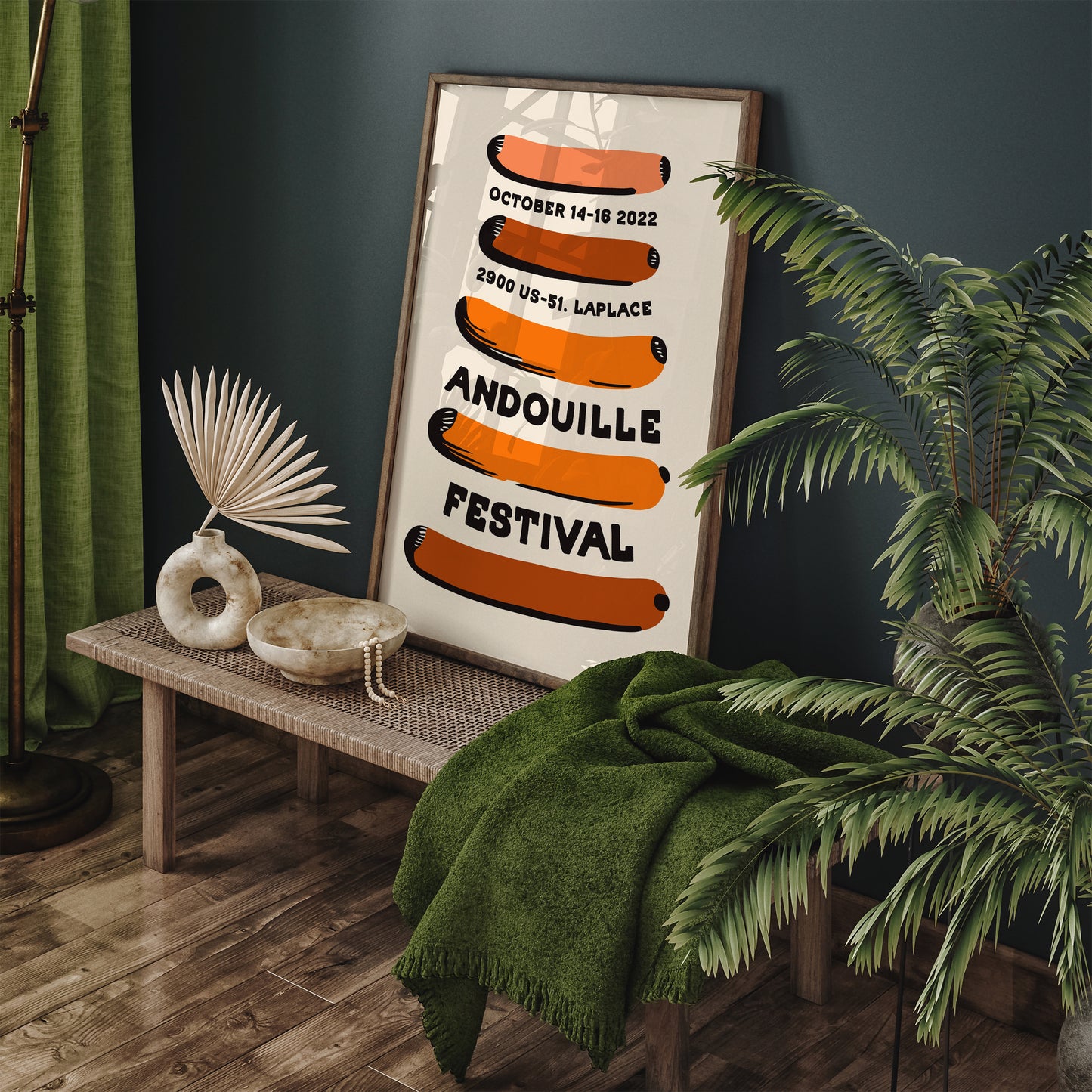 Andouille Sausage Festival 2022 Poster