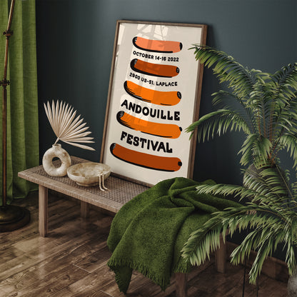 Andouille Sausage Festival 2022 Poster