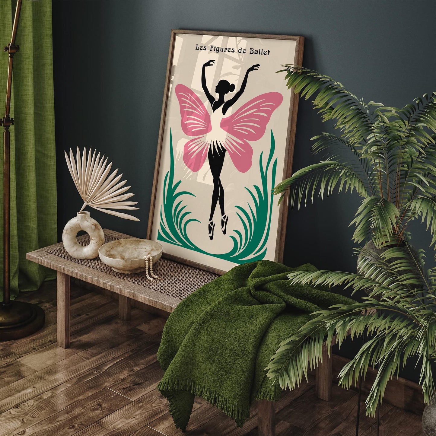 Les Figures de Ballet Nursery Room Poster